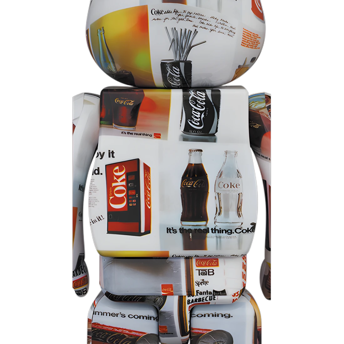 Bearbrick Coca-Cola × atmos Type-5 1000% Herstellerbild 2