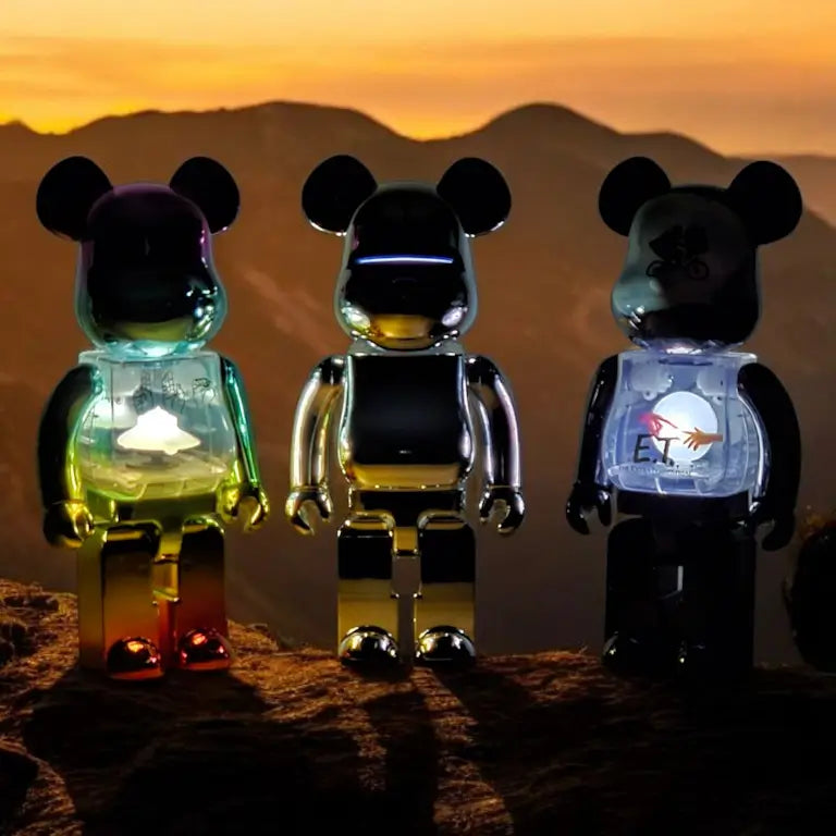 BE@RBRICK Leucht-Edition – Figuren mit integrierter LED-Beleuchtung