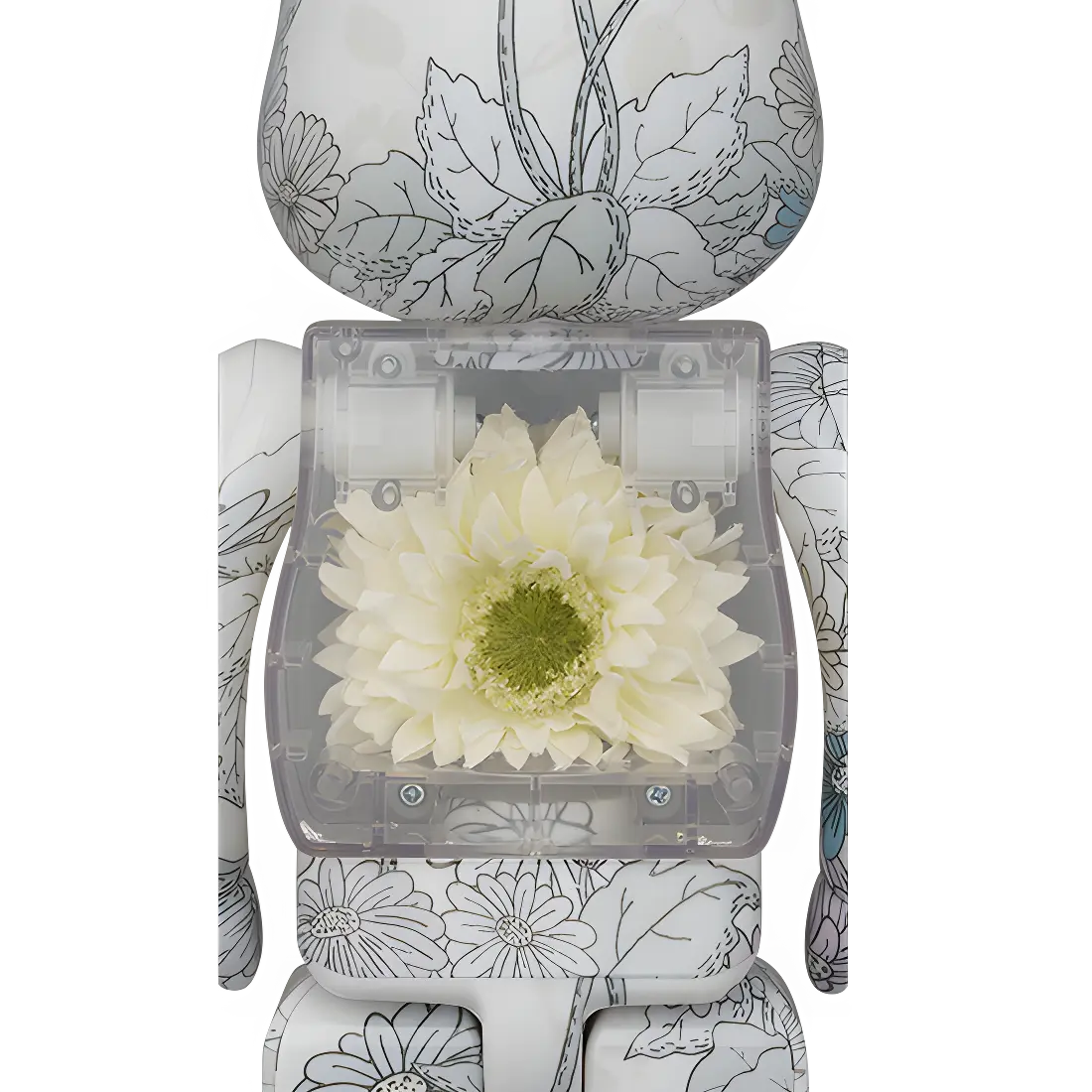 Bearbrick Flora Gerbera 400% Herstellerbild 2