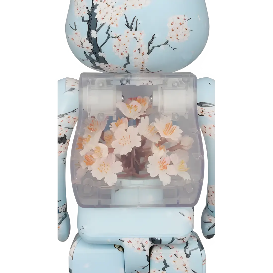 Bearbrick FLOR@ Sakura 400% Herstellerbild 2