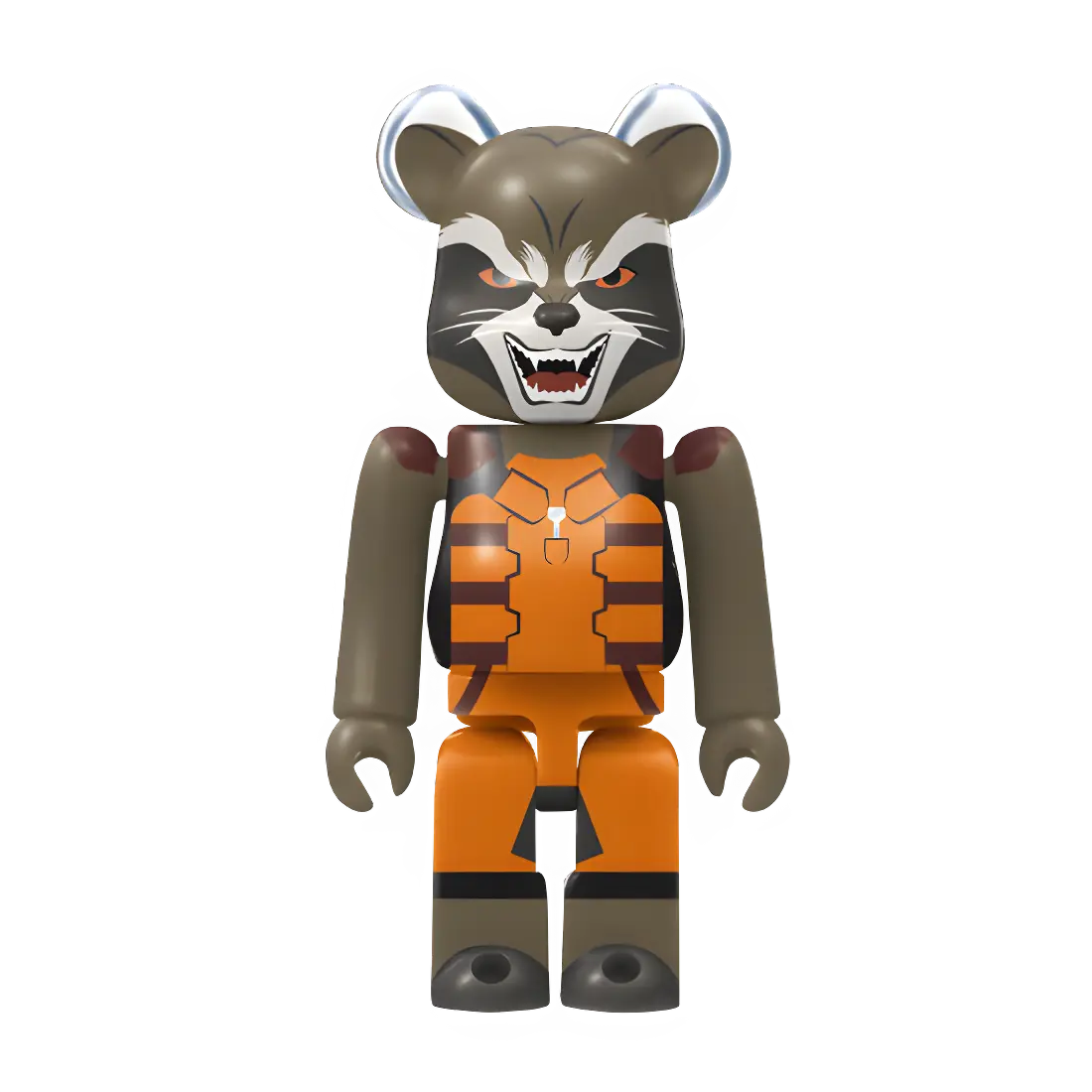 Bearbrick Happy Kuji "MARVEL Studios" - 10 Rocket 100% Herstellerbild