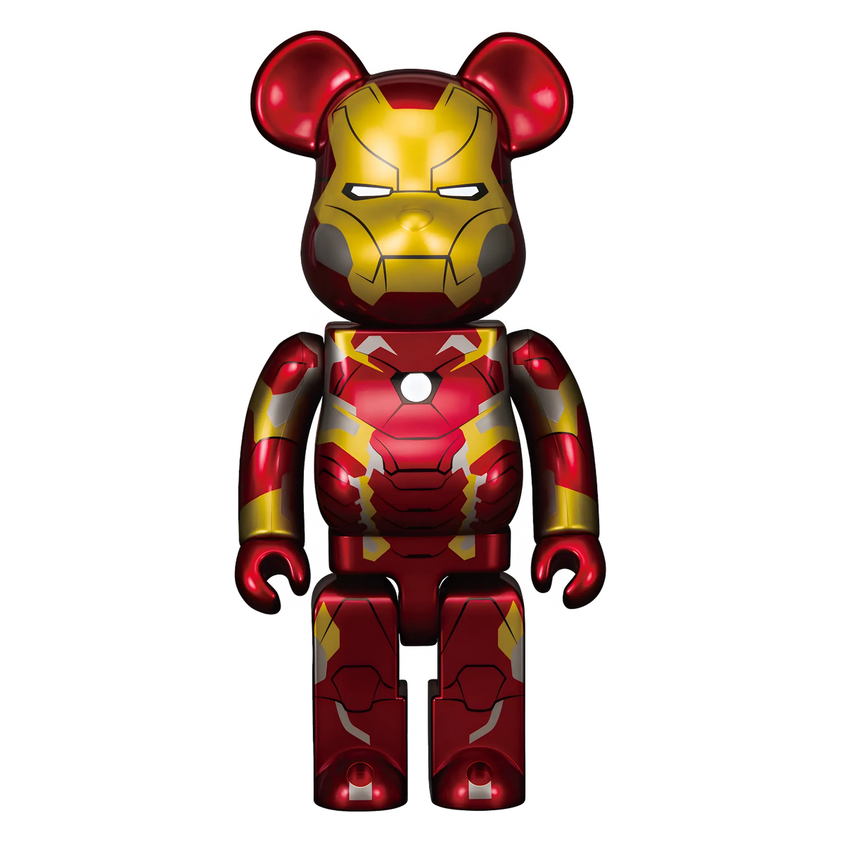 Bearbrick Happy Kuji "MARVEL Studios" - SP: Iron Man Mark 46 400% Herstellerbild