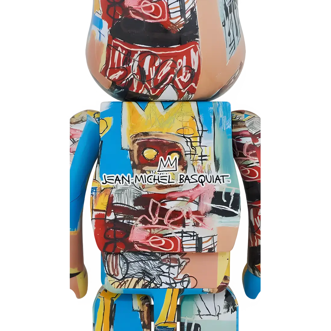 Bearbrick Jean-Michel Basquiat #6 1000% Herstellerbild 2