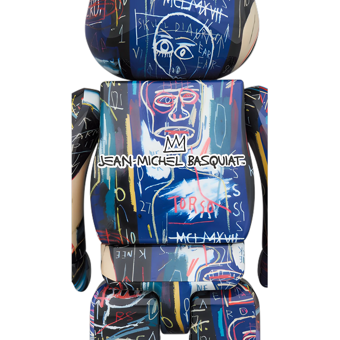 Bearbrick Jean-Michel Basquiat #7 100%+400% Herstellerbild 4