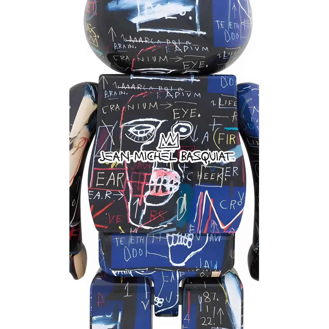 Bearbrick Jean-Michel Basquiat #7 1000% Herstellerbild 2