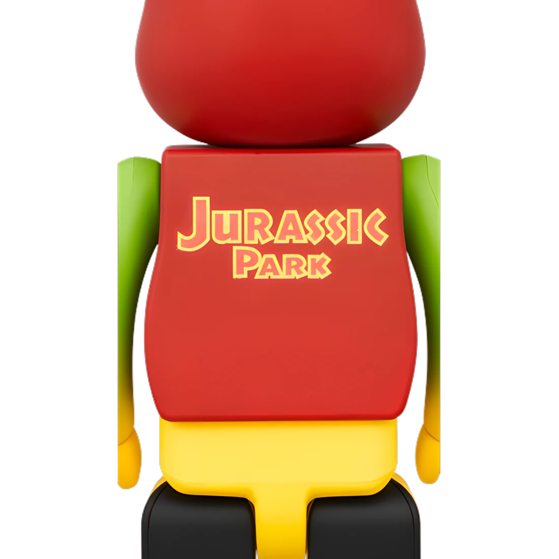 Bearbrick Jurassic Park Green & Yellow Version 100%+400% Herstellerbild 4