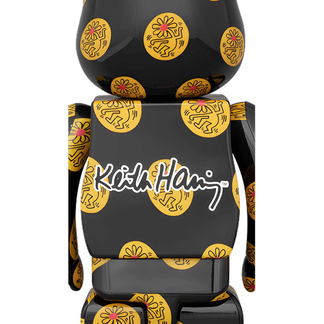 Bearbrick Keith Haring 12th Version 100%+400% Herstellerbild 4