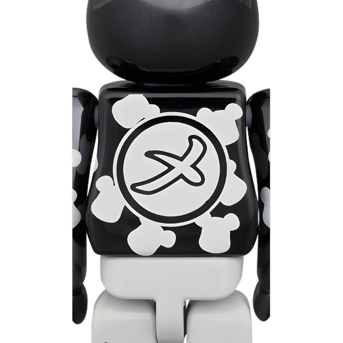Bearbrick Me-gumi Happi Black Plated 100% Herstellerbild 2