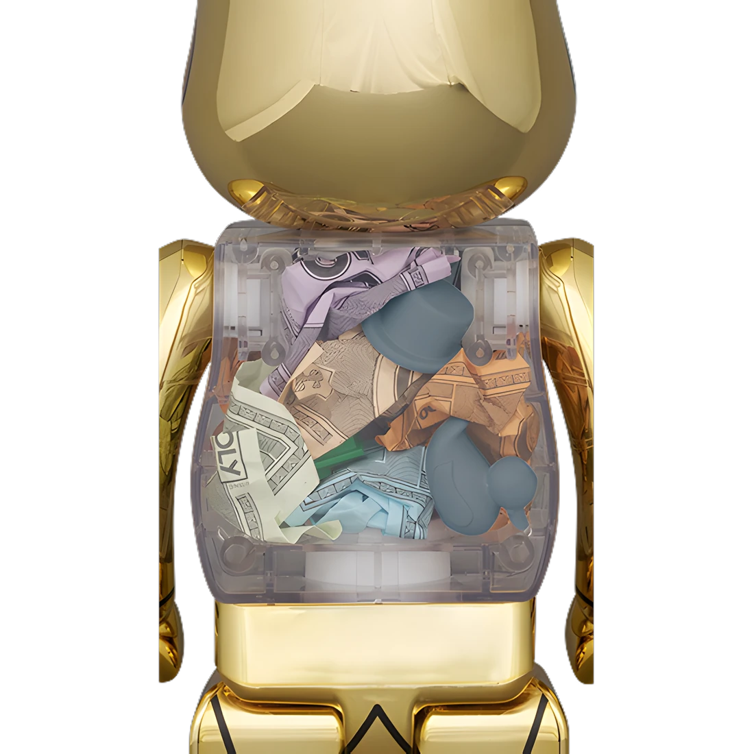 Bearbrick Mr. Monopoly 90th Anniversary Version 400% Herstellerbild 2