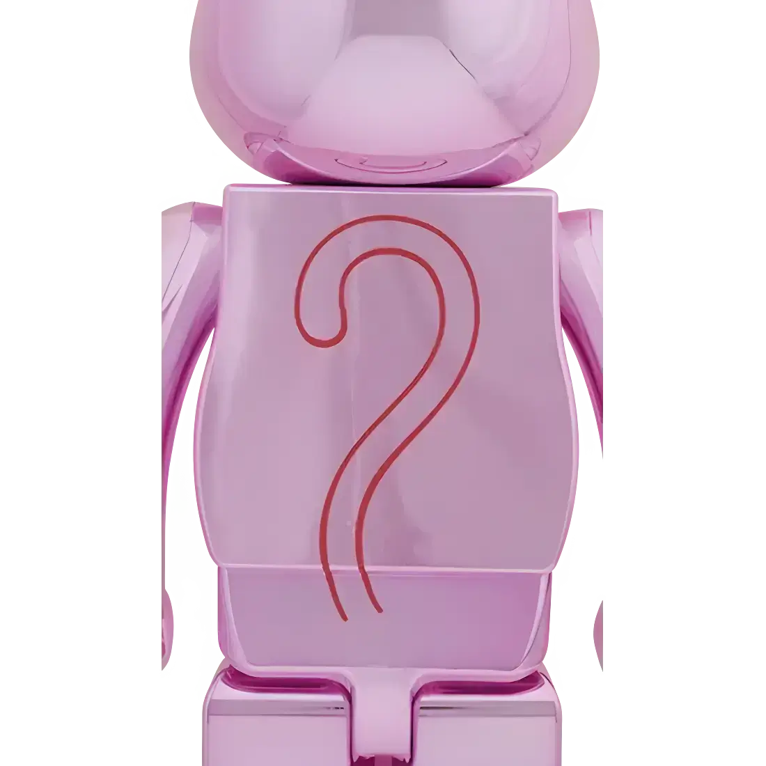 Bearbrick Pink Panther Chrome Version 1000% Herstellerbild 2