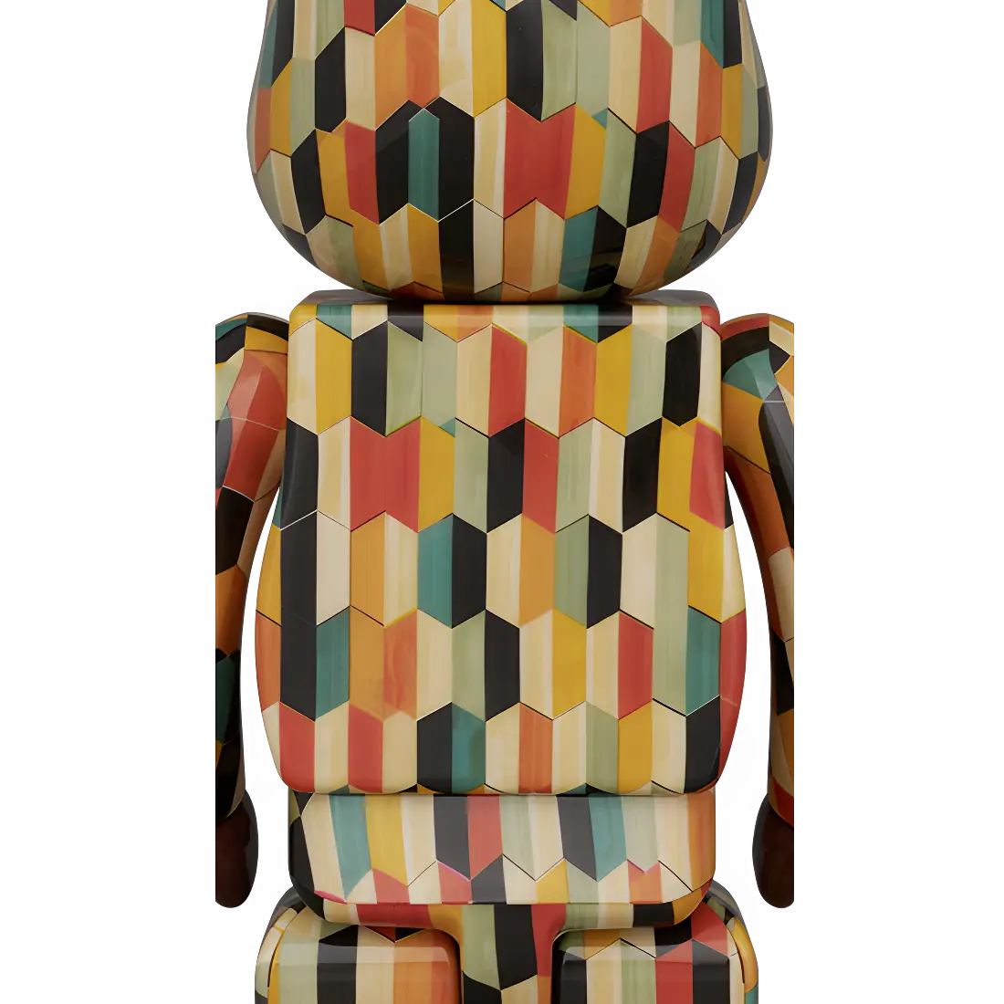 Bearbrick Rokkakuyosegi 100%+400% Herstellerbild 4
