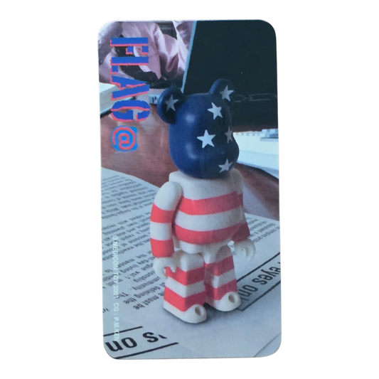 Bearbrick Series 1 Flag "USA" 100% Begleitkarte