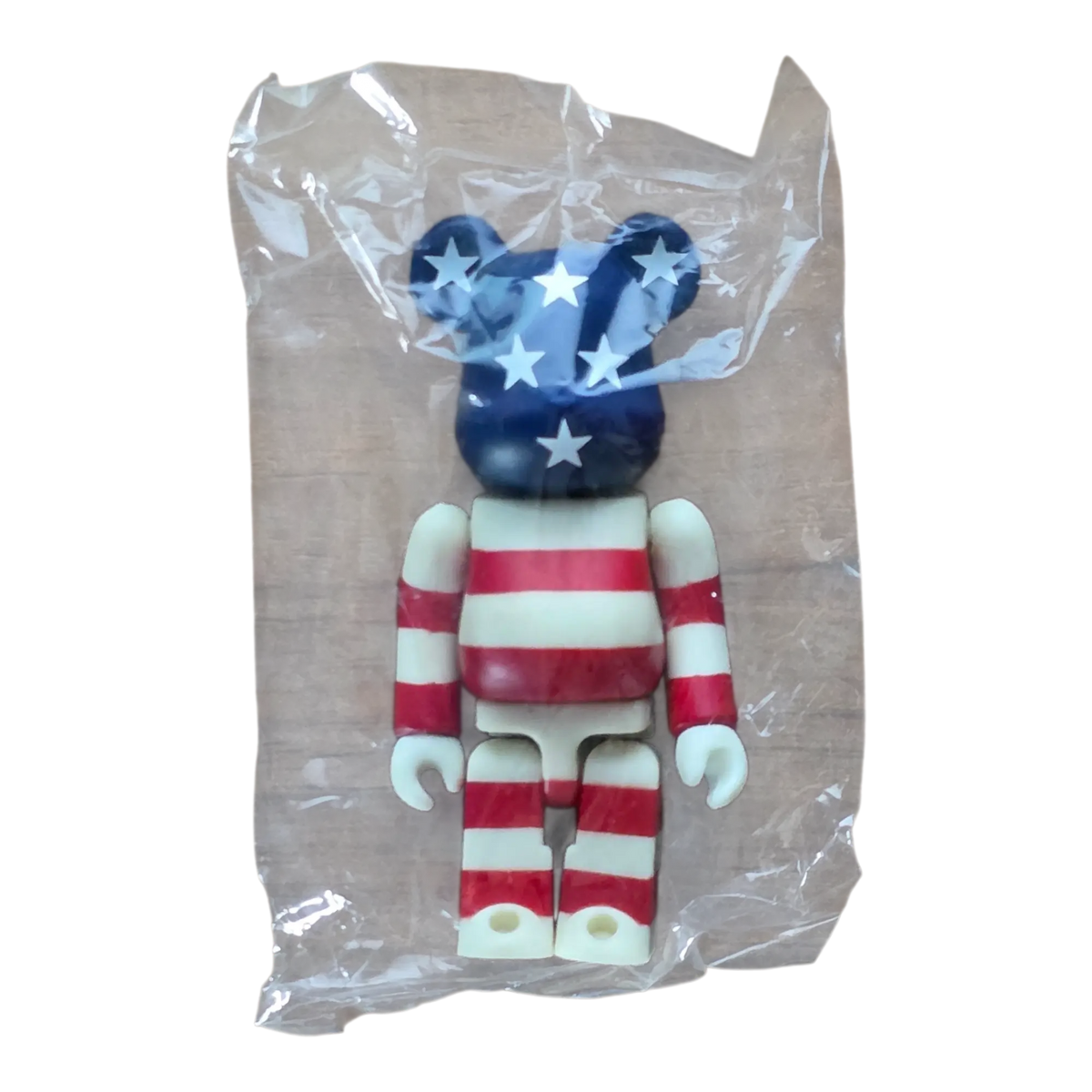 Bearbrick Series 1 Flag "USA" 100% in Folie