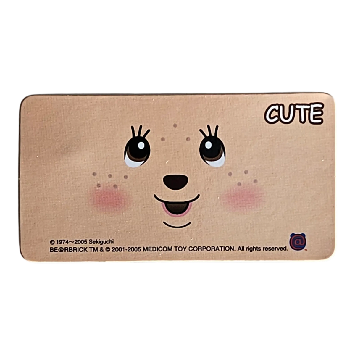 Bearbrick Series 11 Cute 'Monchhichi' 100% Begleitkarte