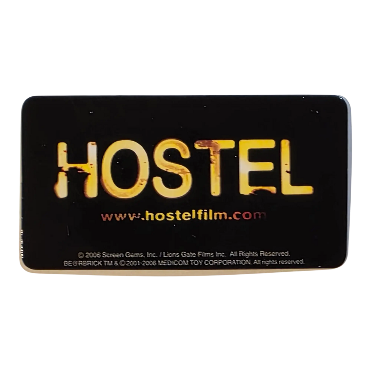 Bearbrick Series 13 Horror "Hostel" 100% Begleitkarte