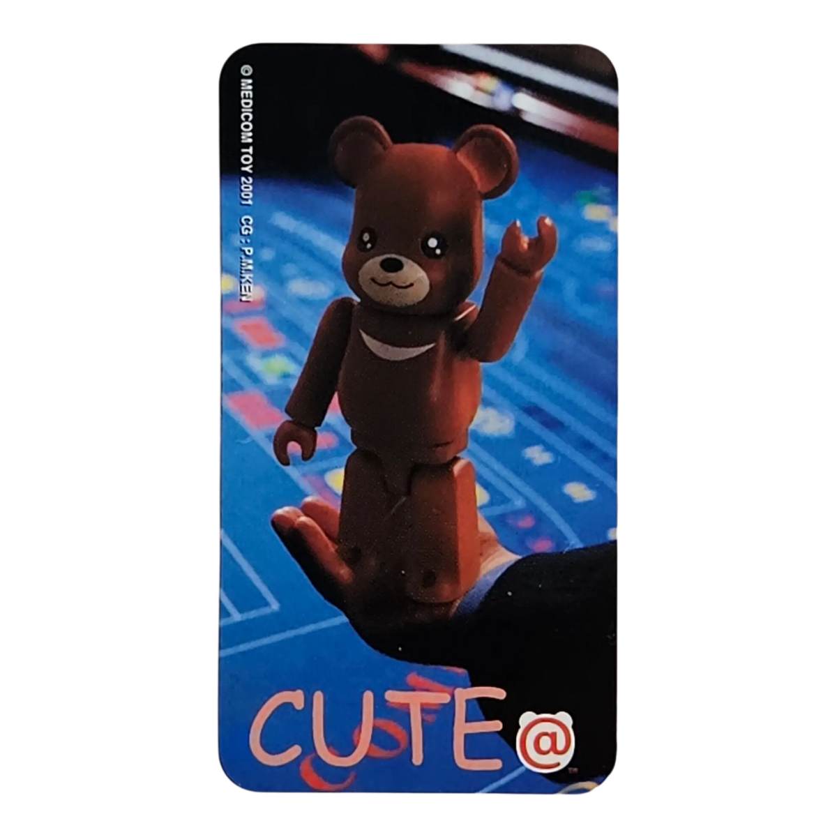 Bearbrick Series 2 Cute "Bear" 100% Begleitkarte