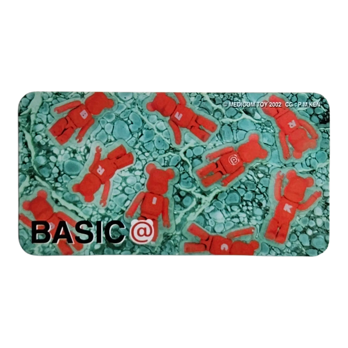 Bearbrick Series 3 Basic Letter 100% Begleitkarte