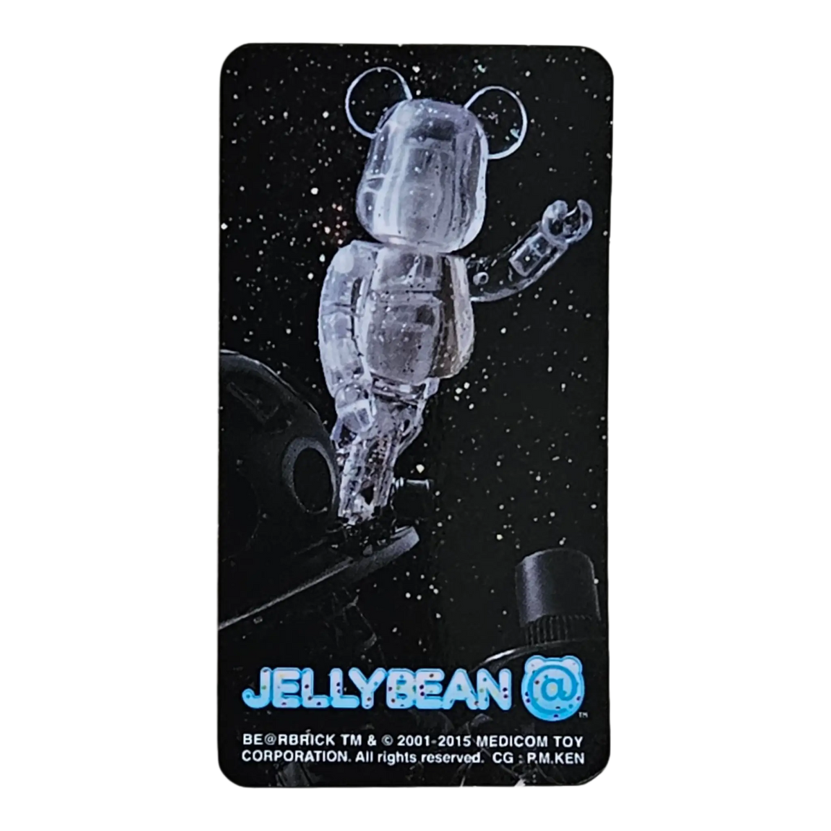 Bearbrick Series 31 Jellybean "Silver Glitter" 100% Begleitkarte