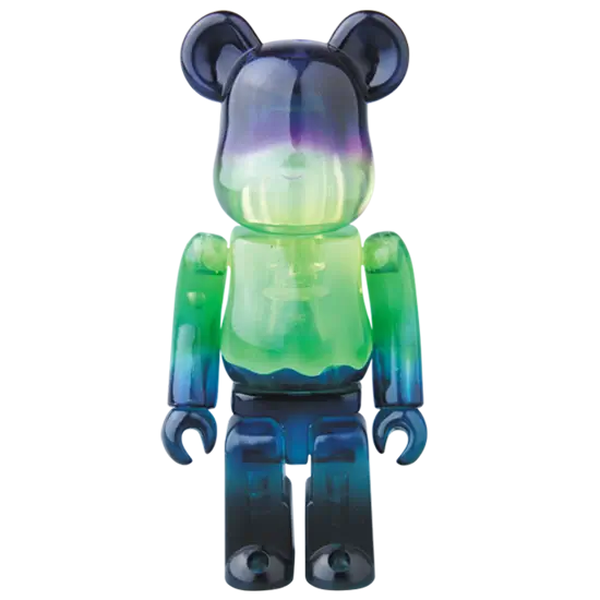 Bearbrick Series 33 Jellybean "Northern Lights" 100% Herstellerbild