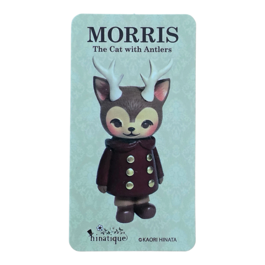Bearbrick Series 36 Artist "Morris: The Cat with Antlers" 100% SECRET Begleitkarte