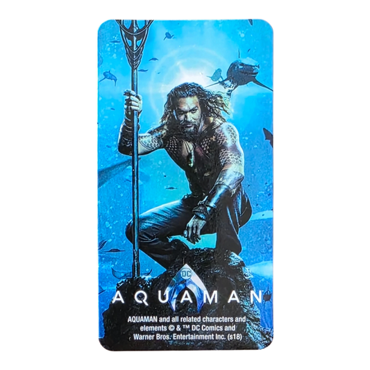 Bearbrick Series 37 Hero "Aquaman" 100% Begleitkarte
