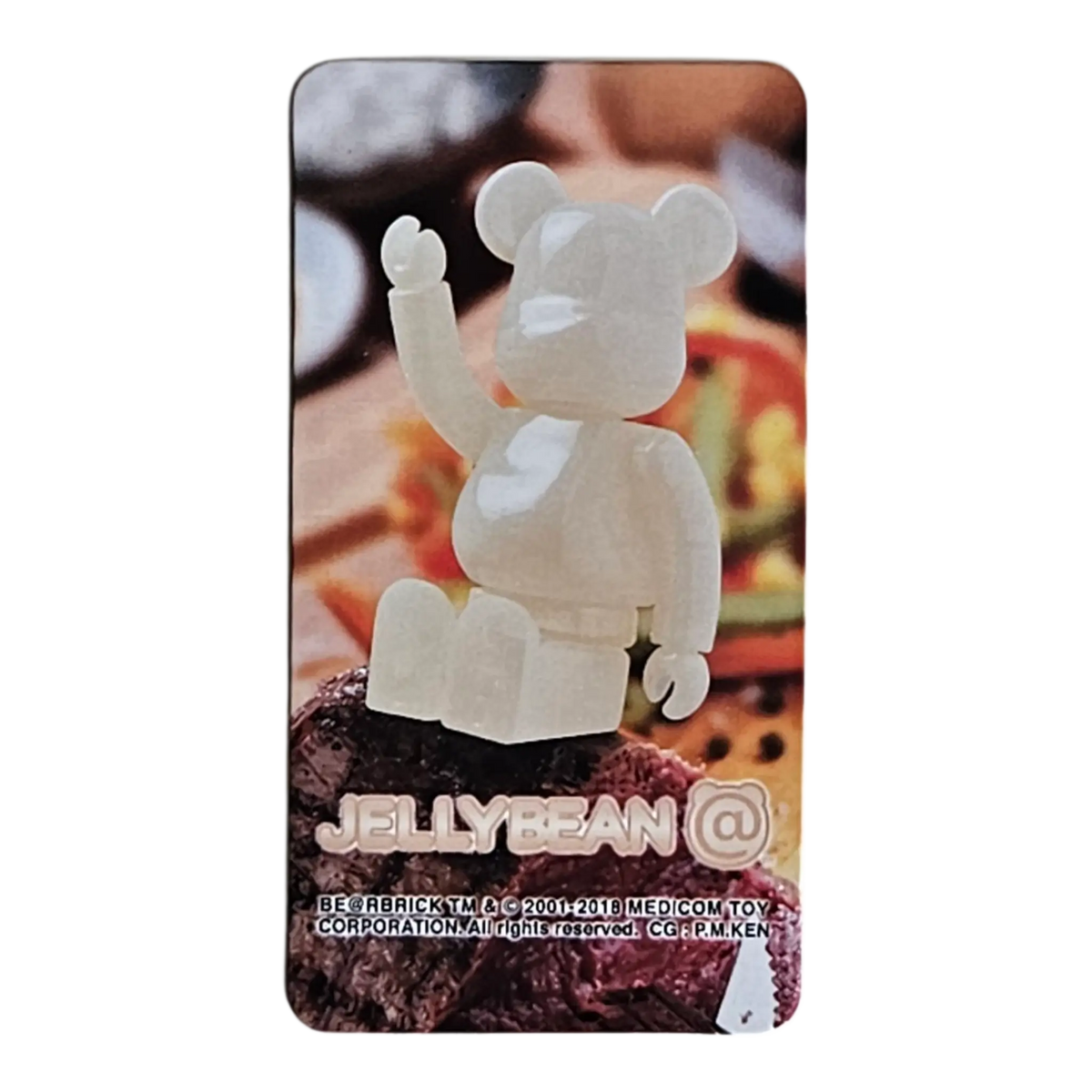 Bearbrick Series 37 Jellybean "Melon Soda" 100% Begleitkarte