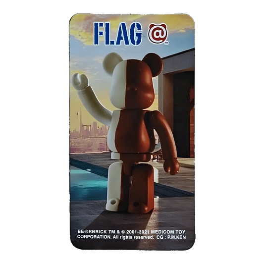 Bearbrick Series 42 Flag "Dubai, UAE" 100% Begleitkarte