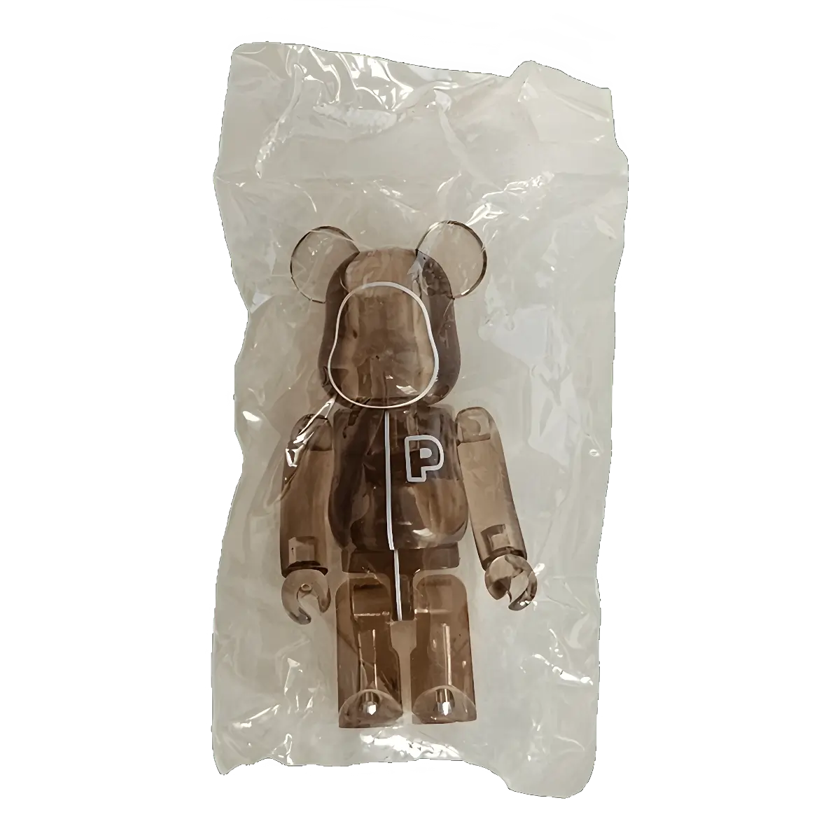 Bearbrick Series 43 Artist "Gelato Pique Beige" 100% SECRET in Folie