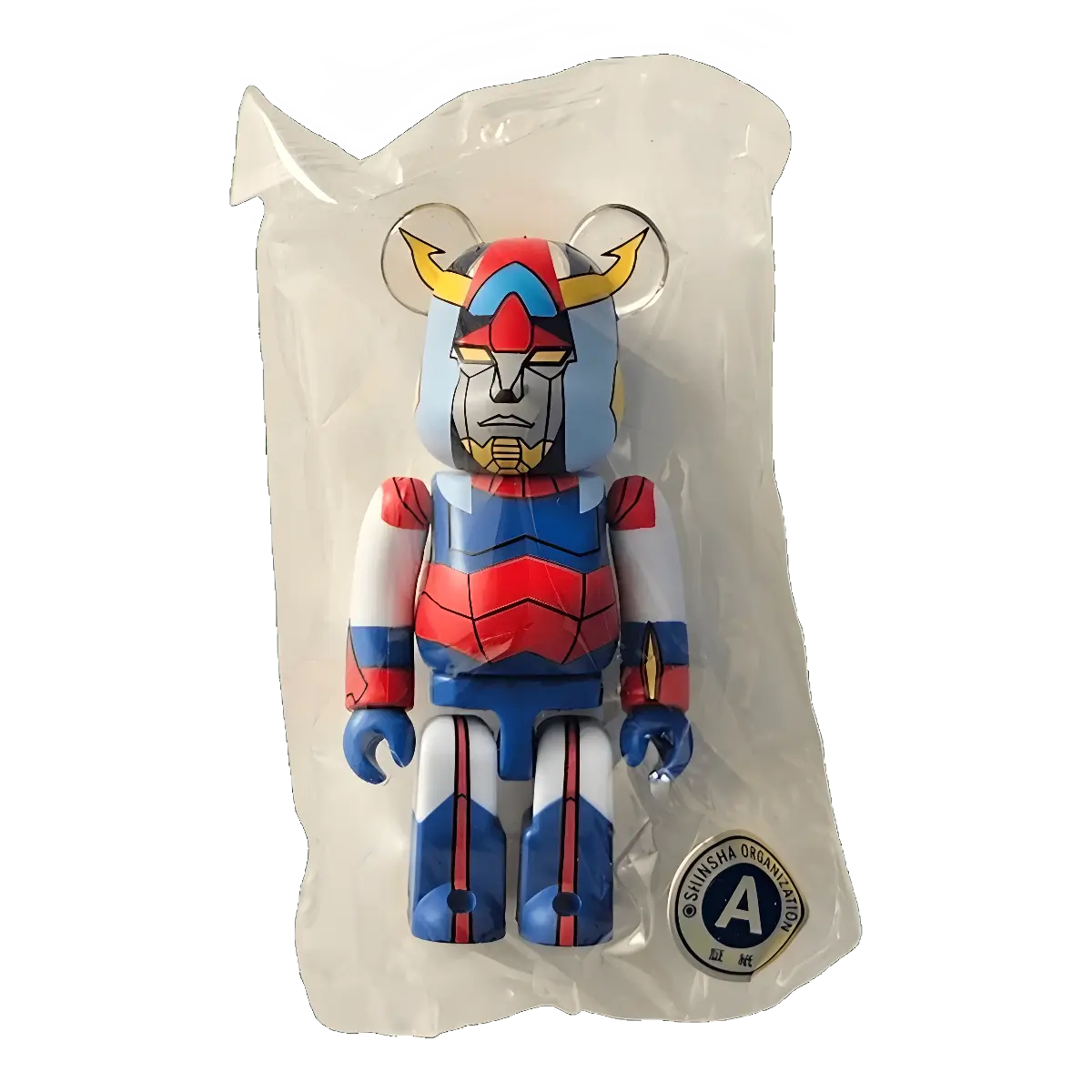 Bearbrick Series 46 "Brave Raideen" 100% SECRET in Folie