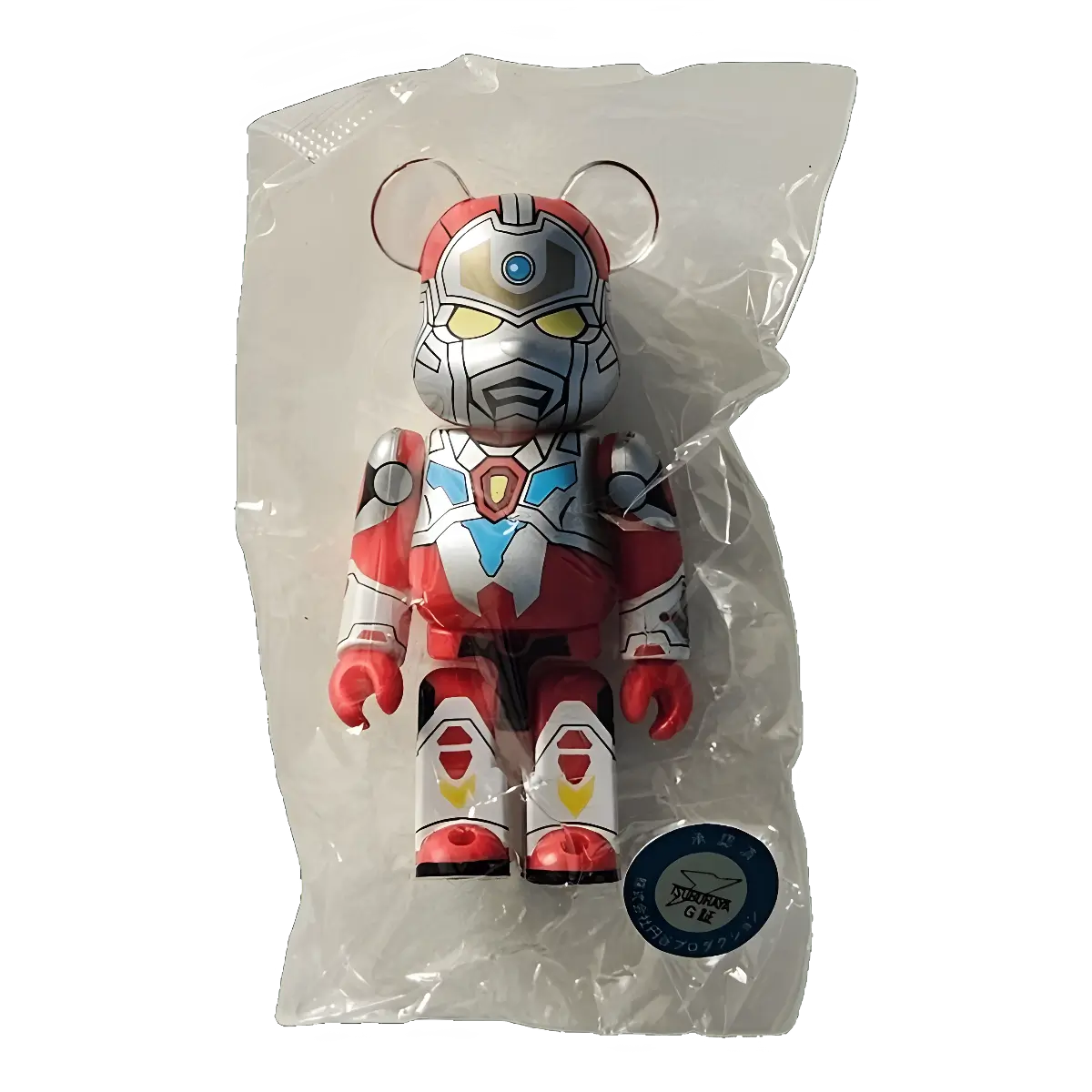 Bearbrick Series 46 SF "Gridman" 100% in Folie