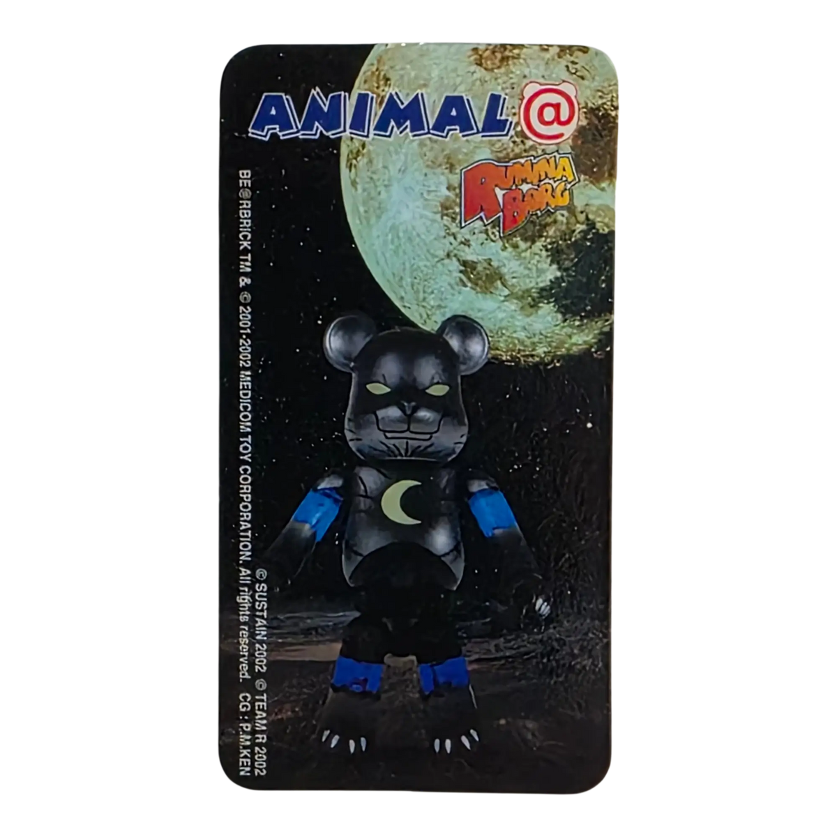 Bearbrick Series 5 Animal "Rumina Borg" 100% Begleitkarte