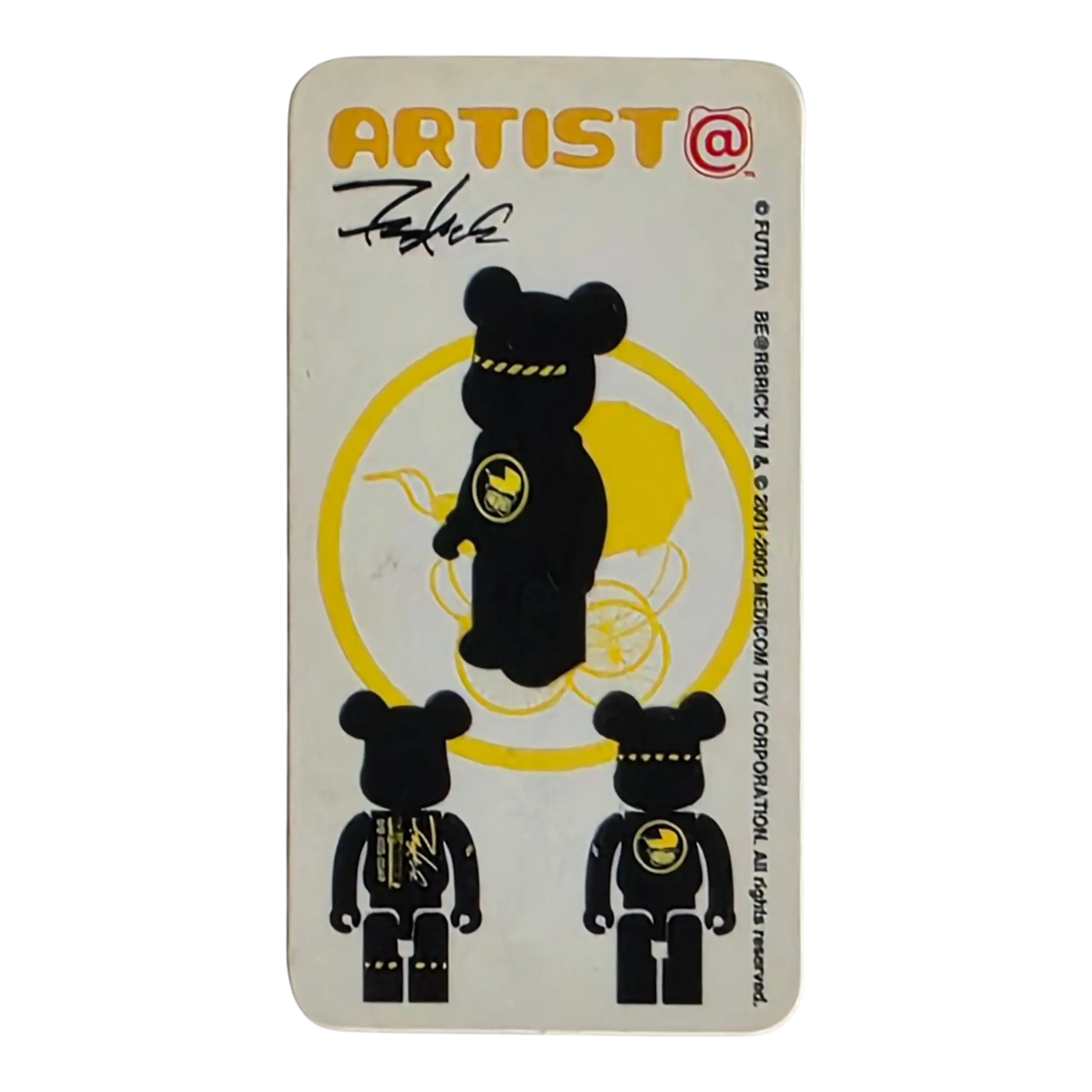 Bearbrick Series 5 Artist "Futura Laboratories" 100% Begleitkarte