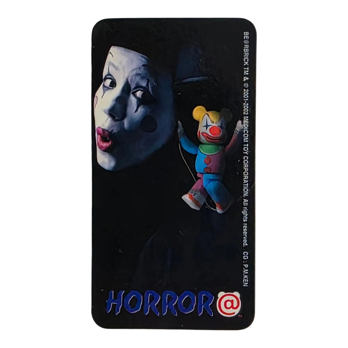 Bearbrick Series 5 Horror "Pierrot" 100% Begleitkarte