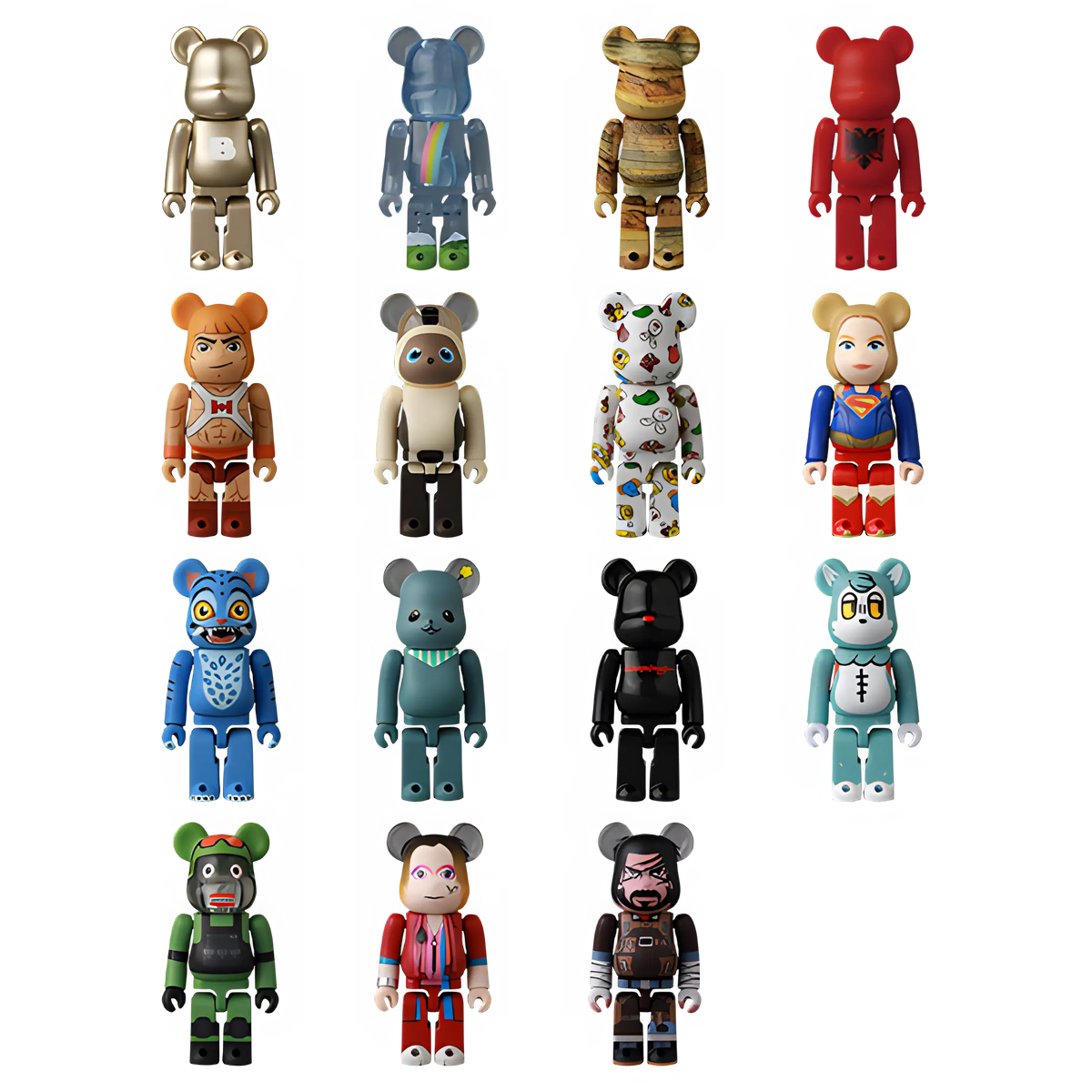Bearbrick Series 52 100% Modellübersicht