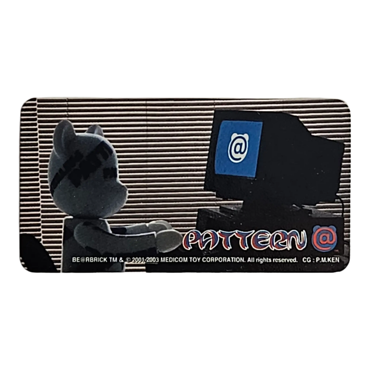 Bearbrick Series 7 Pattern 100% Begleitkarte