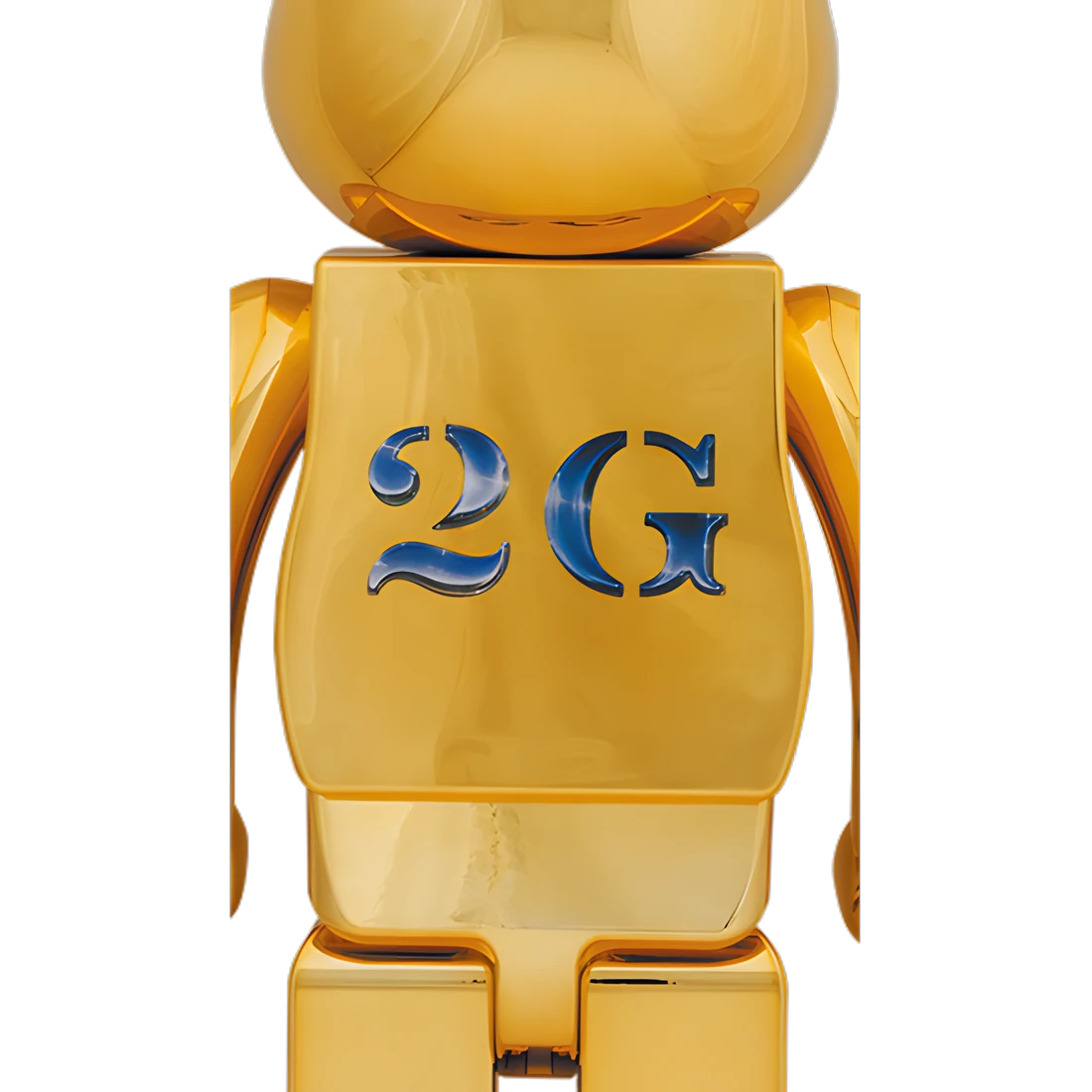 Bearbrick Sorayama × 2G Gold Version 1000% Herstellerbild 2