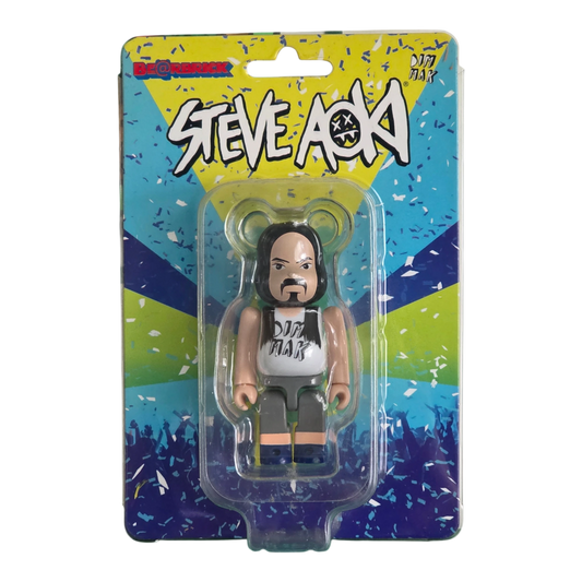Bearbrick Steve Aoki 100% Verpackung Vorderseite