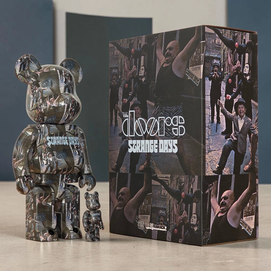 Bearbrick The Doors "Strange Days" 100%+400% mit Verpackung