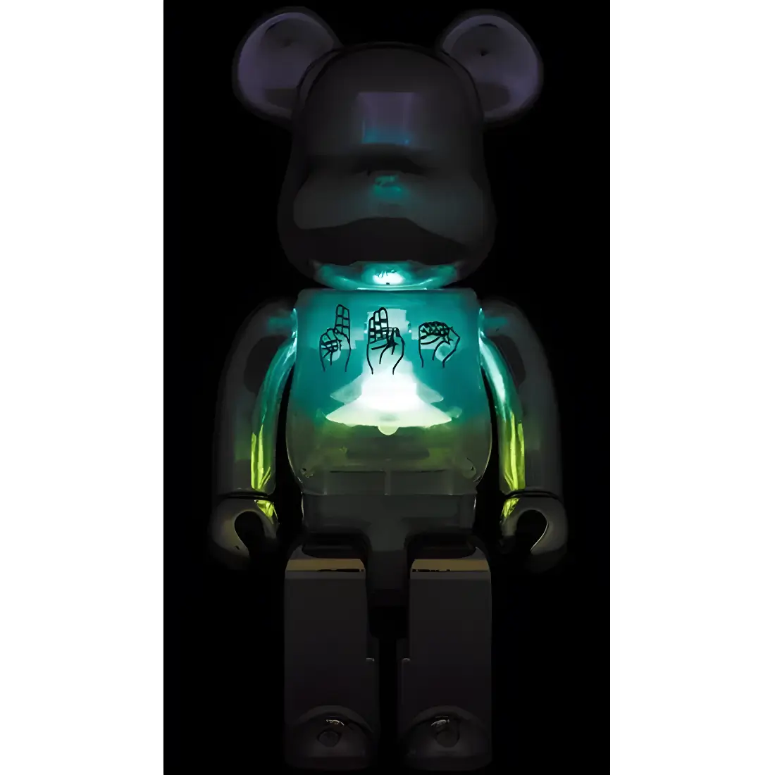 Bearbrick U.F.O. Alan Smithee Film 400% Herstellerbild 3