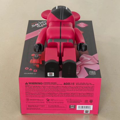 BE@RBRICK Squid Game Guard "Square" (100%+400%)