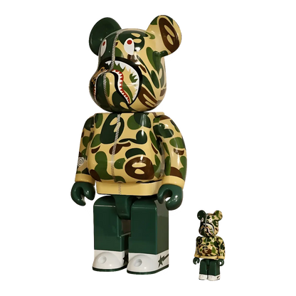 Baby Milo Camo Shark Green Version schräg