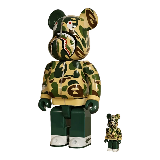 Baby Milo Camo Shark Green Version schräg