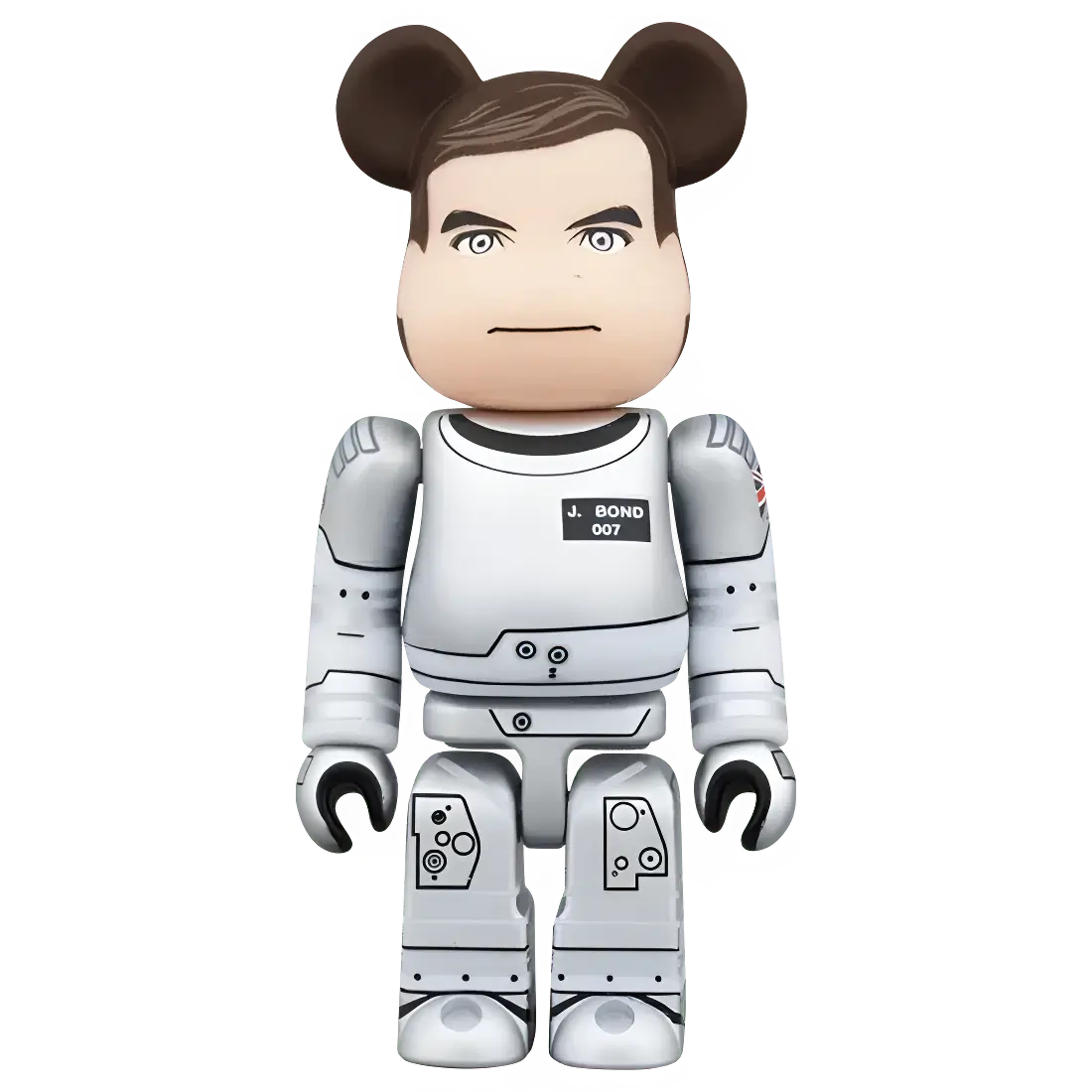 Bearbrick 007 James Bond 'Moonraker' 100%+400% Herstellerbild 2