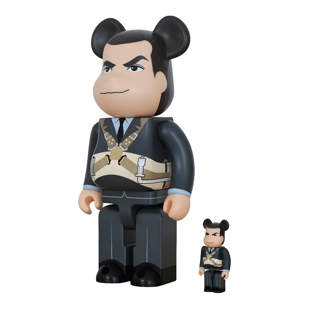 Bearbrick James Bond Thunderball 100%+400% schräg