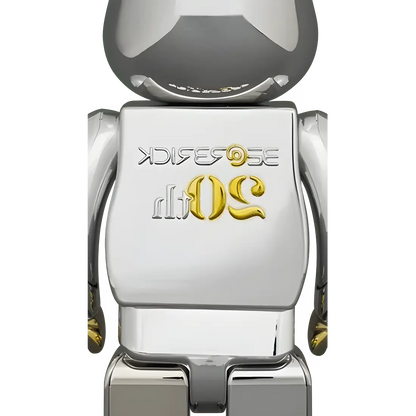 Bearbrick 20th Anniversary Model 100%+400% Herstellerbild 4