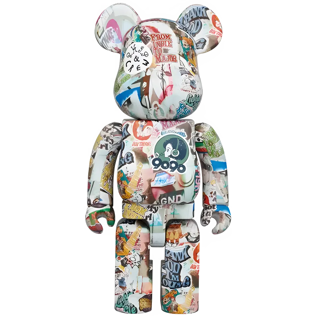 Bearbrick 9090 × S.H.I.P&crew 100%+400% Herstellerbild 3