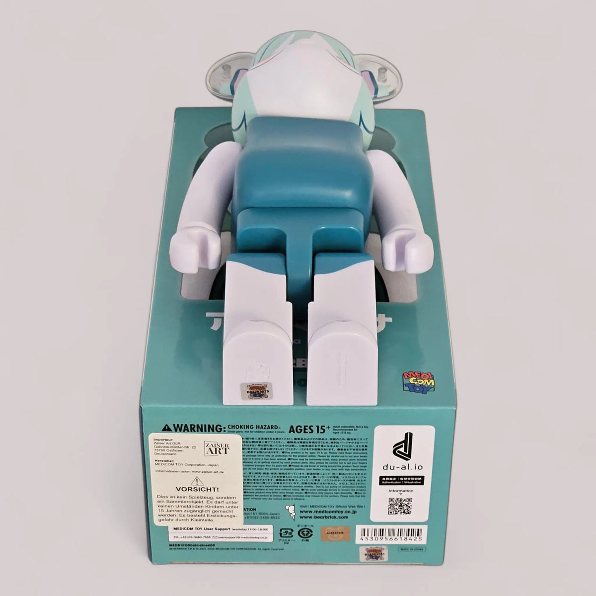 Bearbrick Aimaina [PinocchioP] 400% Echtheitsmerkmale