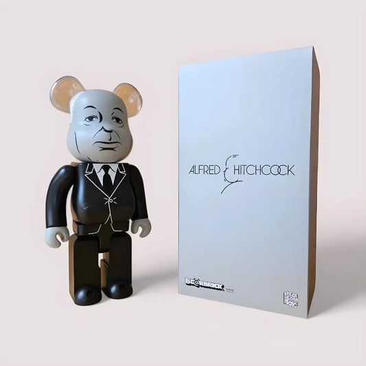 Bearbrick Alfred Hitchcock 400% mit Verpackung