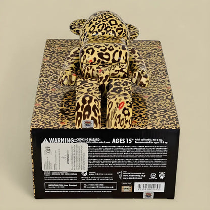 Bearbrick Amplifier Leopard Print 100%+400% Echtheitsmerkmale