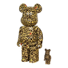 Bearbrick Amplifier Leopard Print 100%+400% schräg
